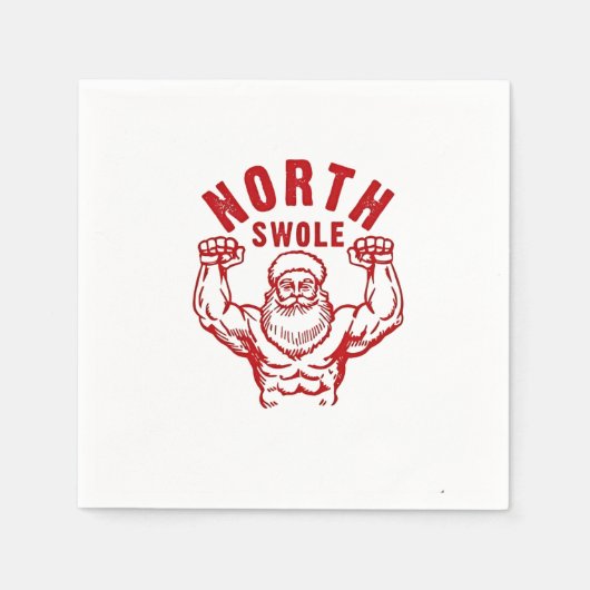 Keine Aufzüge keine Geschenke North Swole Washingt Serviette (Vorderseite)