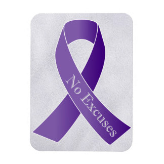 Keine Ausreden beenden häusliche Gewalt Frauen Kin Magnet