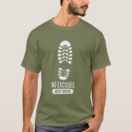 Keine Ausreden, einfach loslegen – Bold Gym Motiva T-Shirt