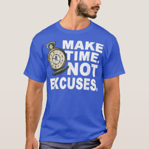 Keine Ausreden für Gym & Fitness Workout-Motivatio T-Shirt