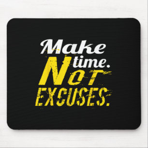 Keine Ausreden Gym & Fitness Workout Motivatio Mousepad