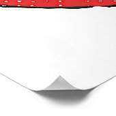 Keine Ausreden Signieren Poster (Ecke)