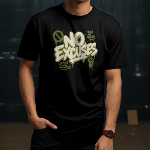 Keine Ausreden Streetwear Graffiti Design T-Shirt