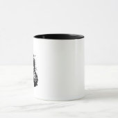 Keine Ausreden Tasse – Fette Motivations-Kaffeetas (Zentrum)