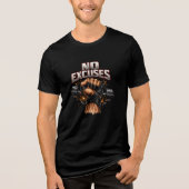 Keine Ausreden Tri-Blend Shirt (Vorderseite)