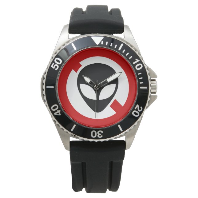 KEINE AUSSERIRDISCHEN ARMBANDUHR (Vorderseite)