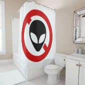 KEINE AUSSERIRDISCHEN DUSCHVORHANG (Beispiel)