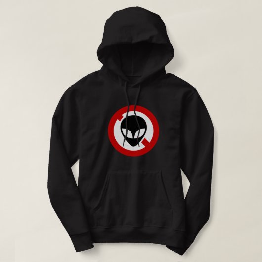 KEINE AUSSERIRDISCHEN HOODIE (Design vorne)