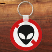 KEINE AUSSERIRDISCHEN SCHLÜSSELANHÄNGER (Rückseite)