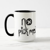 Keine Auswahl ich! (Tasse 2 von 4) Tasse (Links)