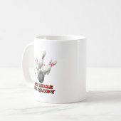 Keine Bälle kein Ruhm-Bowling Kaffeetasse (Vorderseite Links)