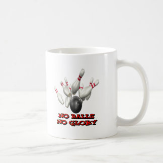 Keine Bälle kein Ruhm-Bowling Kaffeetasse