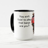 KEINE BANJOS TASSE (Vorderseite Links)