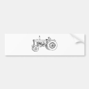 KEINE BAUERNHÖFE, KEINE NAHRUNG! AUTOAUFKLEBER