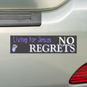 Keine Bedauern Autoaufkleber (Auf Auto)