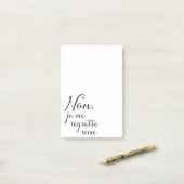 Keine Bedauern-Ruhestands-oder Post-it Klebezettel (Auf Schreibtisch)