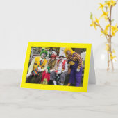 **KEINE BEENDIGUNG UM SIE SEHEN SICH BEI 40*** KARTE (Gelbe Blume)