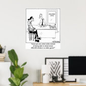 Keine Berufskompetenz? Poster (Heimbüro)