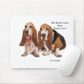 keine bessere Liebe als Dachshund-Liebe Mousepad (Mit Mouse)