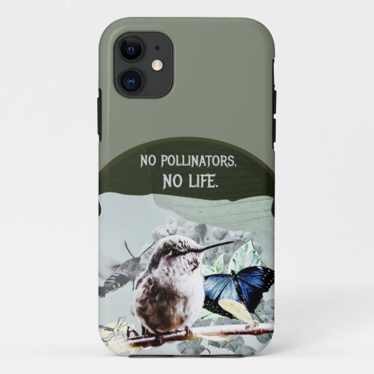 Keine Bestäuber, kein Leben Case-Mate iPhone Hülle (Rückseite)