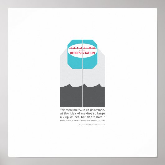 Keine Besteuerung ohne Vertretung Poster (Vorne)
