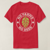 Keine Betriebe keine Bierhops Bierbrauerei Fa. T-Shirt (Design vorne)