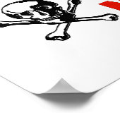 Keine Bewerbung Poster (Ecke)