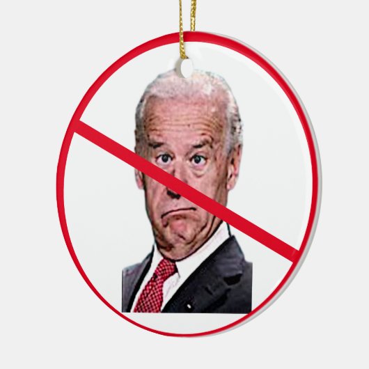 KEINE BIDEN KERAMIK ORNAMENT (Links)
