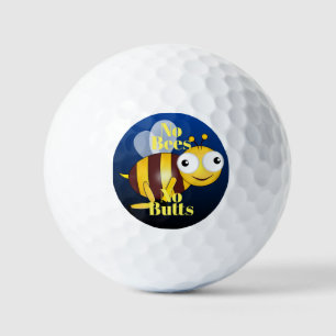 Keine Bienen Keine Hintern Golf Ball