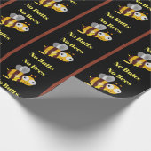 Keine Bienen Keine Hintern Packpapier (Ecke)