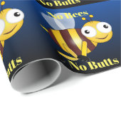 Keine Bienen Keine Hintern Packpapier (Rolleneckpunkt)