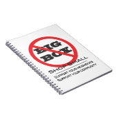 Keine Big Box Stores! Notizblock (Rechte Seite)