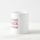 Keine Bildmaske Keine Eingabe Kaffeetasse (Mittel)