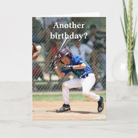 KEINE BIRTHDAY-KARTE FLIEGEN DANKESKARTE (Vorderseite)