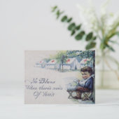 Keine Blues, wenn Sie News Postkarte (Stehend Vorderseite)