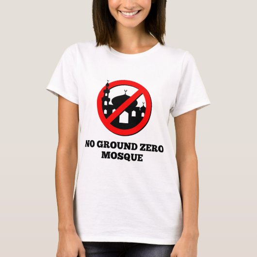 Keine Bodennullpunkt-Moschee T-Shirt (Vorderseite)