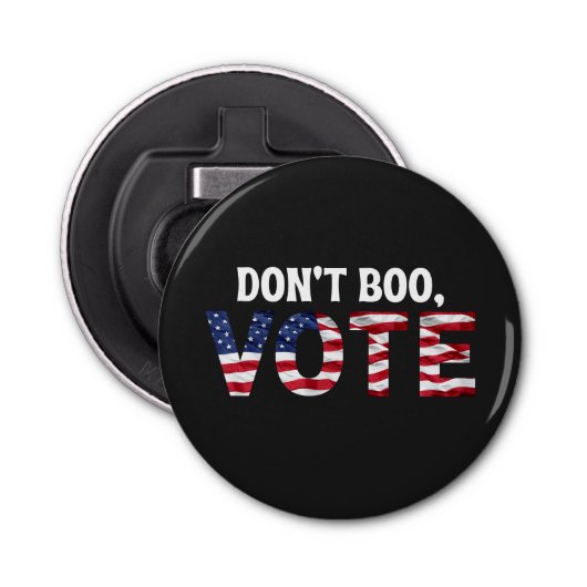 Keine Boo-Abstimmung - Kein Boo-Votum für Obama-Sp Flaschenöffner (Vorderseite)