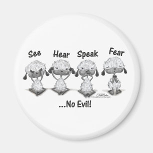 Keine bösen Lämmer Magnet