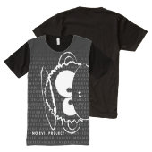 Keine bösen Worte Shirt (Vorder- und Rückseite)