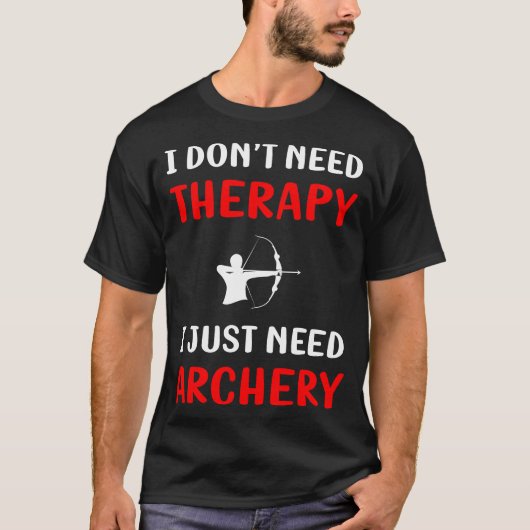 Keine Bow-Archer-Arrow T-Shirt (Vorderseite)