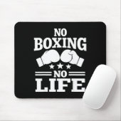Keine Boxen Kein Leben Boxhandschuhe Boxhandschuhe Mousepad (Mit Mouse)