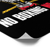 Keine Boxen Poster (Ecke)