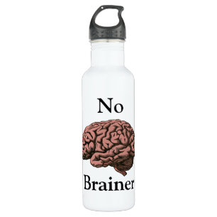 Keine Brainwasser Flasche Edelstahlflasche