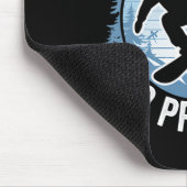 Keine Bremsen kein Problem Snowboarden Winter Snow Mousepad (Ecke)