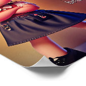 Keine Bremsen Poster (Ecke)