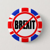"KEINE BREXIT " BUTTON (Vorderseite)
