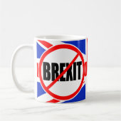 "KEINE BREXIT " KAFFEETASSE (Links)