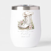 Keine Bride fährt alleine Boots Cowgirl Hat Custom (Vorderseite)