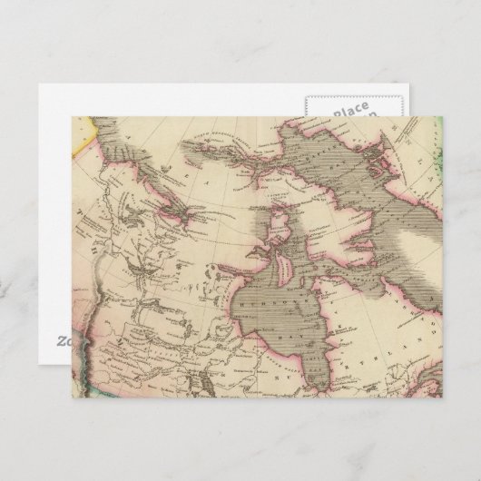 Keine britischen Besitztümer Postkarte (Vorne/Hinten)