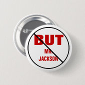 KEINE BUCHEN FÜR Lehrer KUNSTBAR Button (Vorne & Hinten)